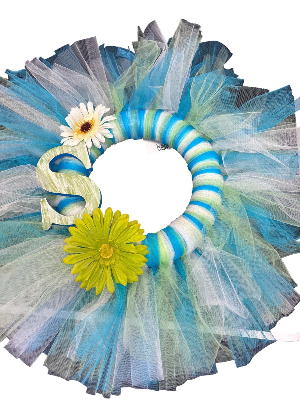 S letter wreath