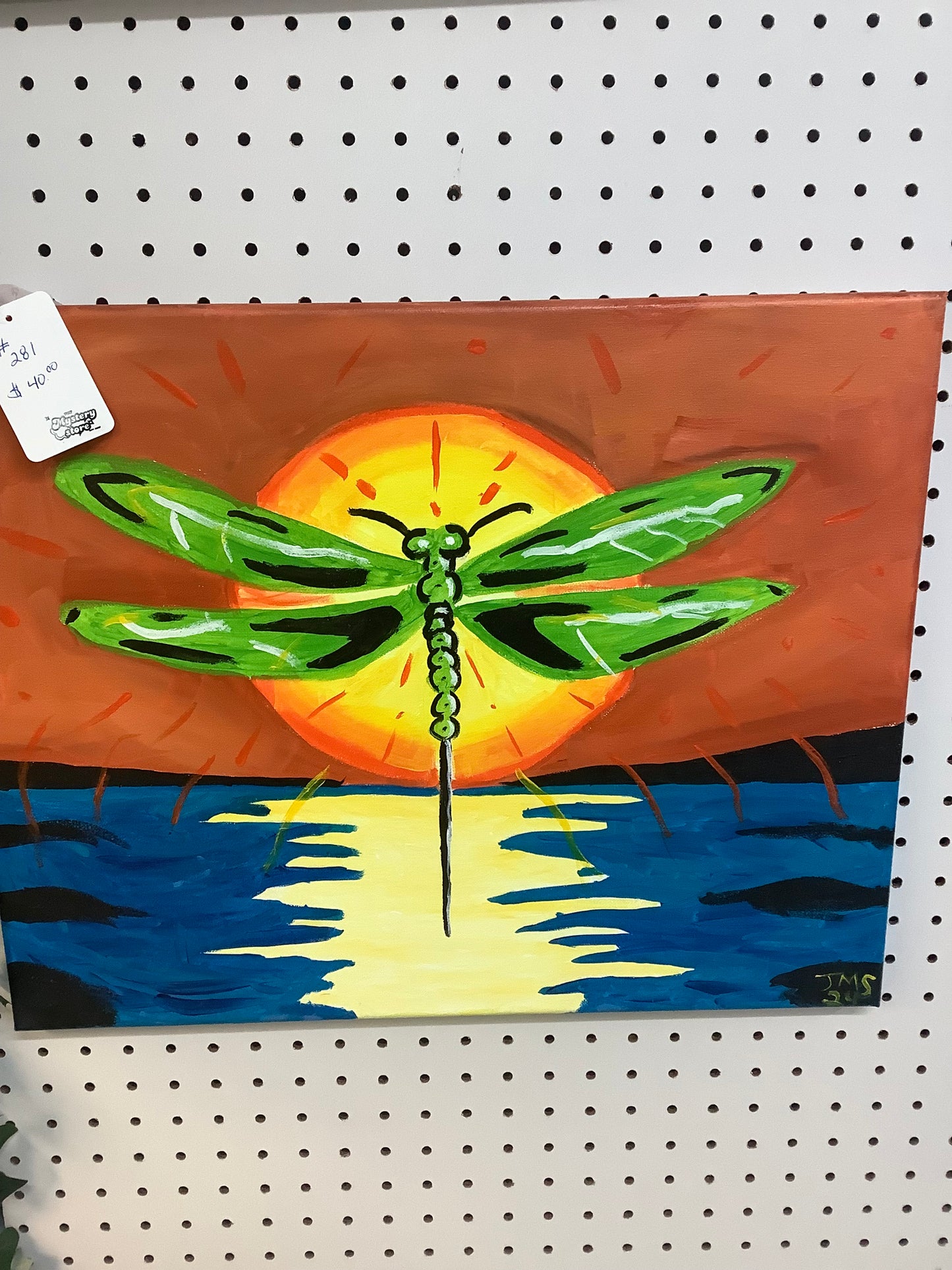 Dragonfly painting