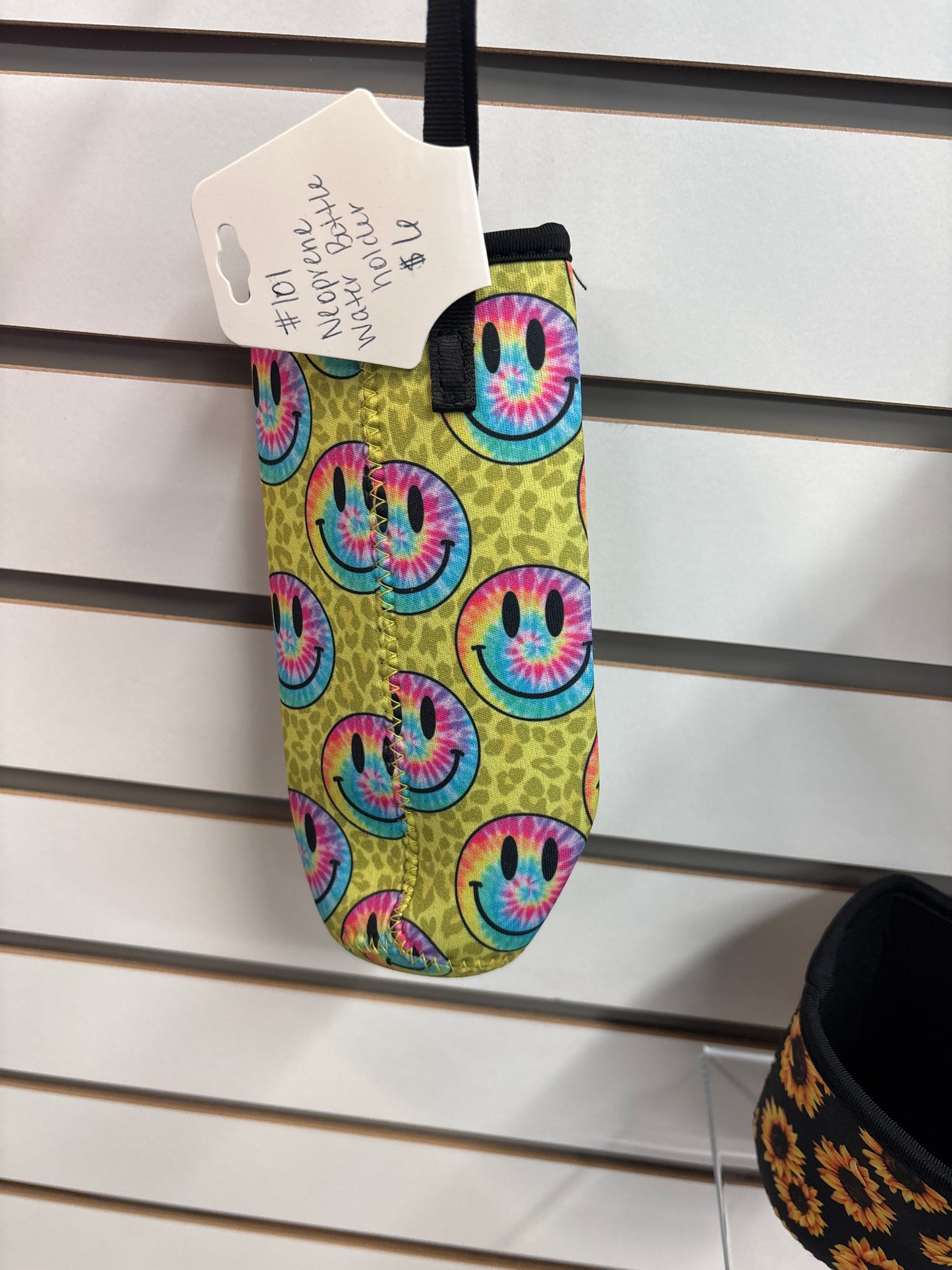 Neoprene water bottle holder
