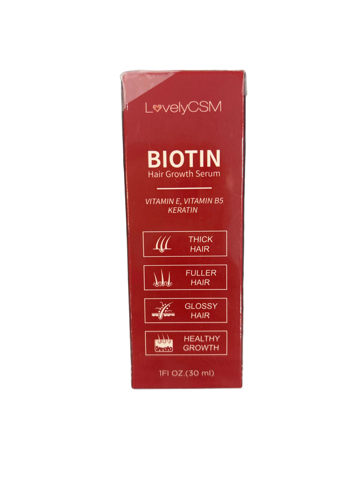 Biotin hair growth serum
