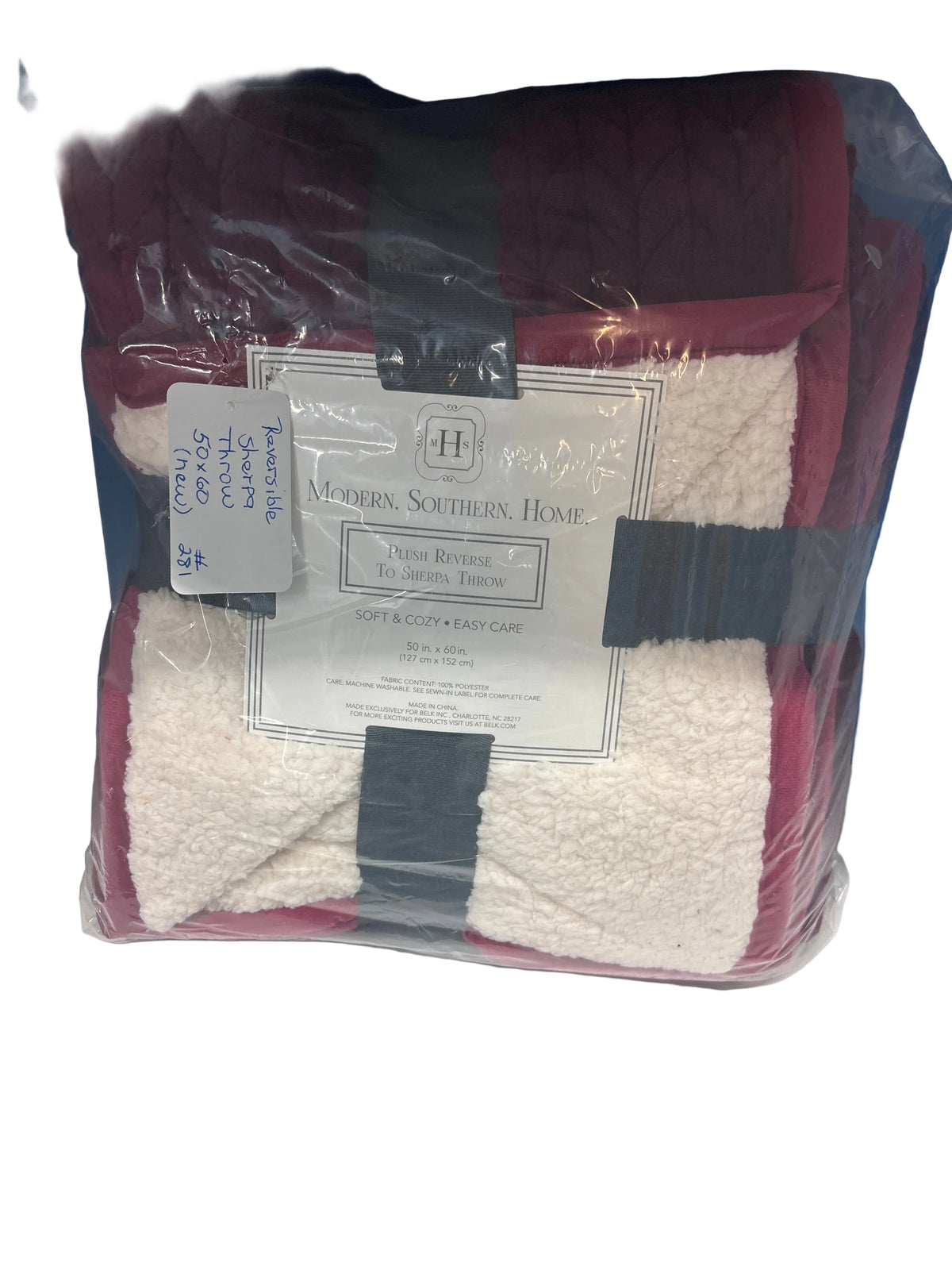 Reversible Sherpa throw