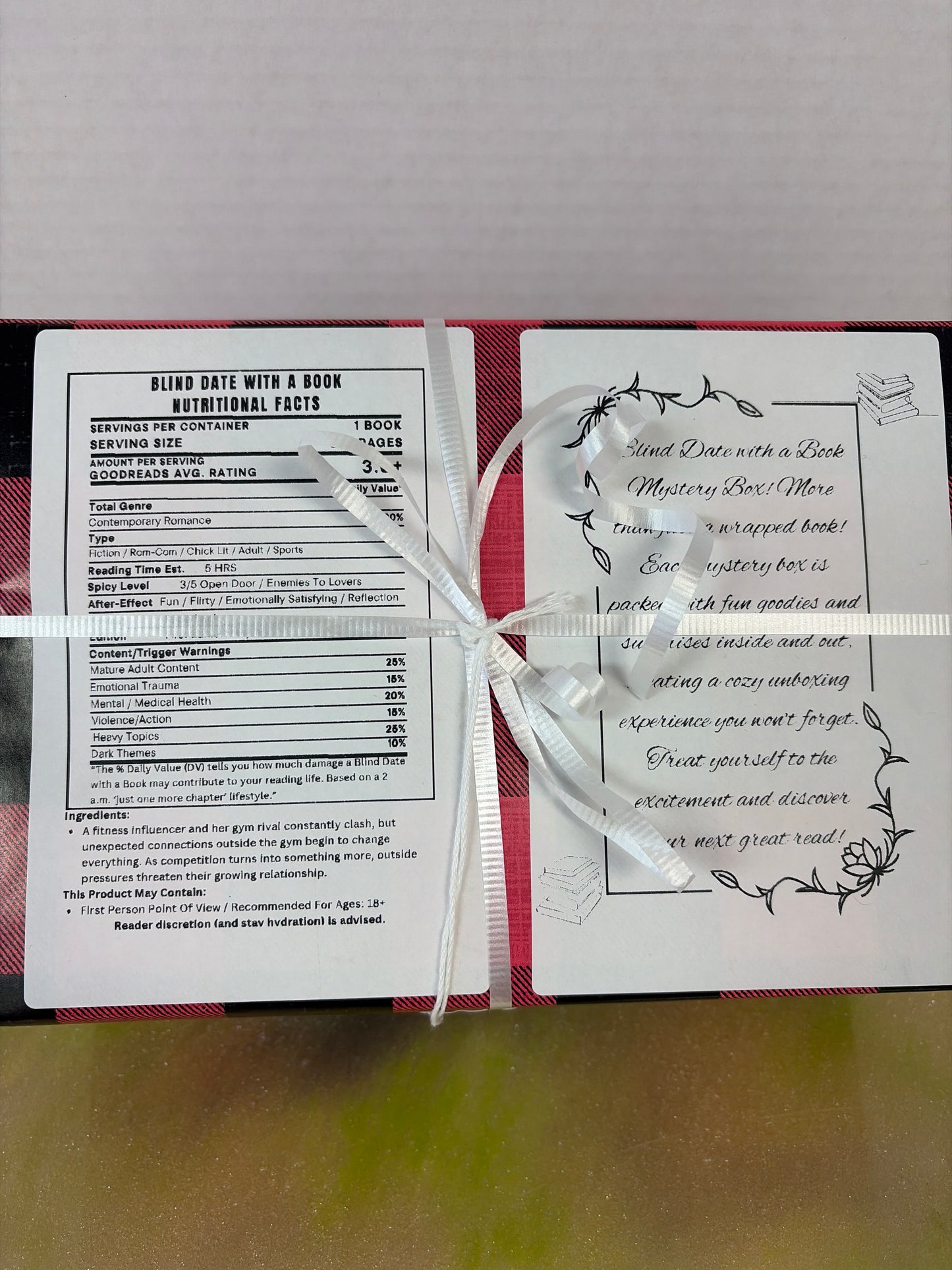 Blind date with a book Mystery box
