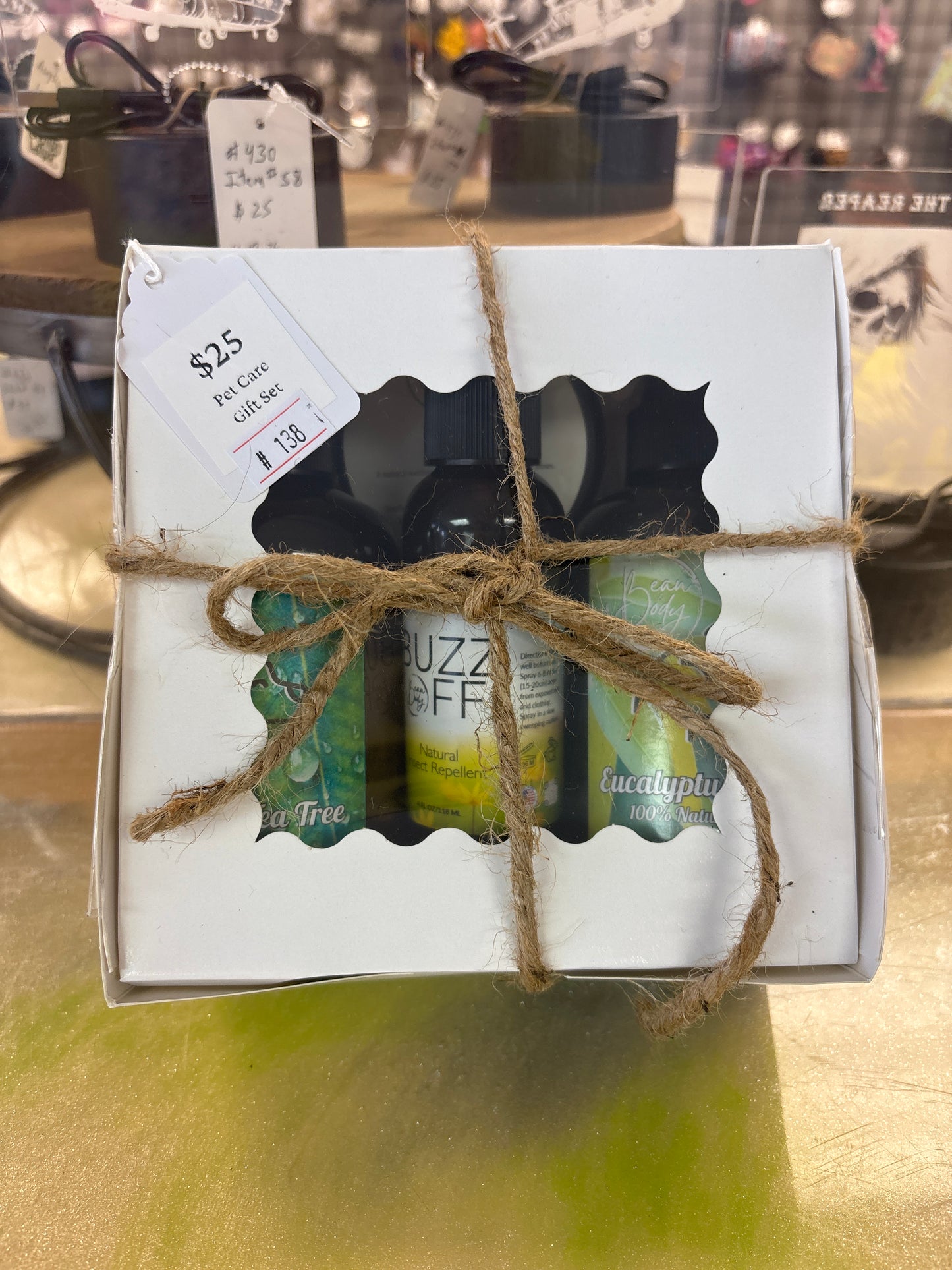 Pet care gift set