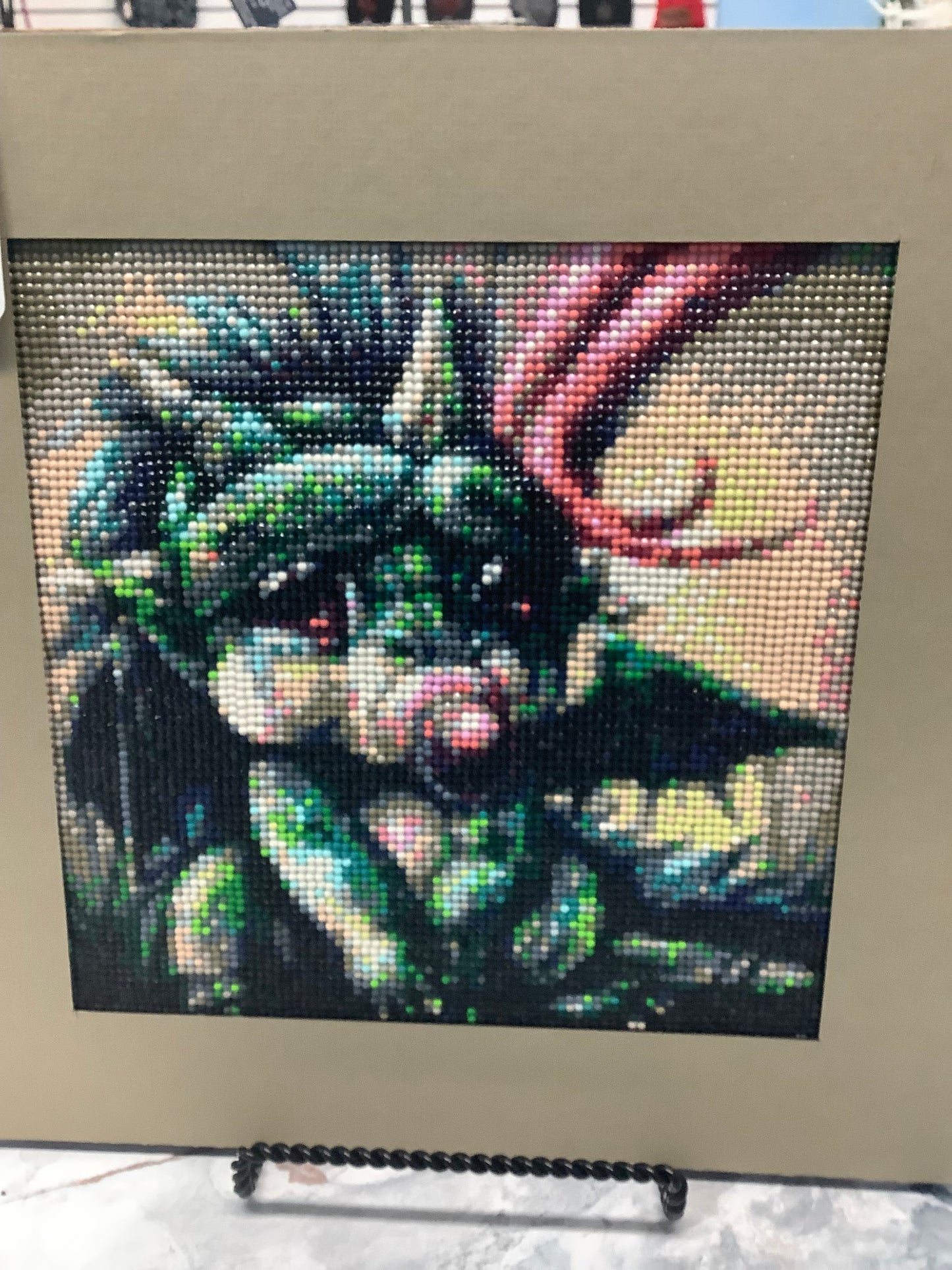 Baby dragon, kisses diamond painting