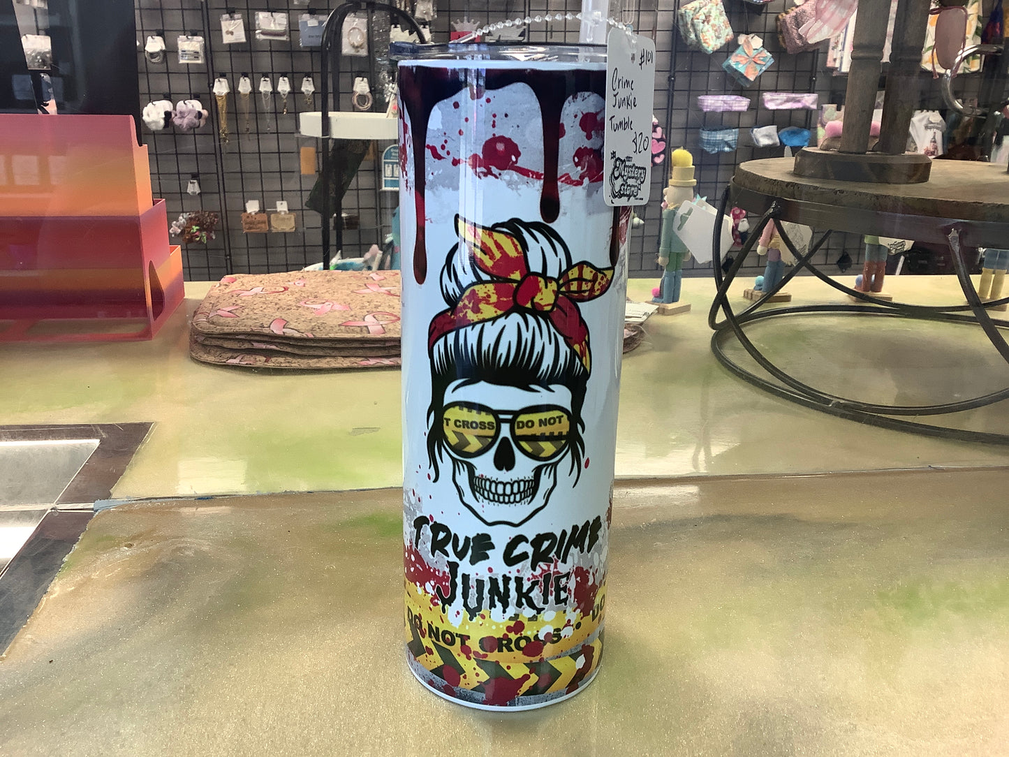 Crime Junkie Tumbler