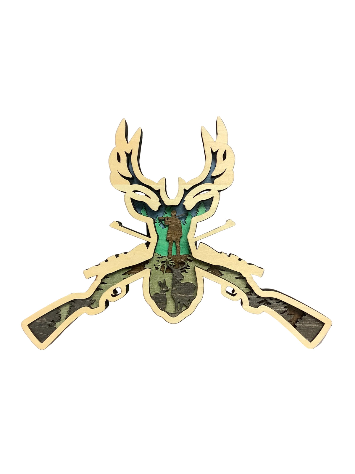 3D Deer Scene