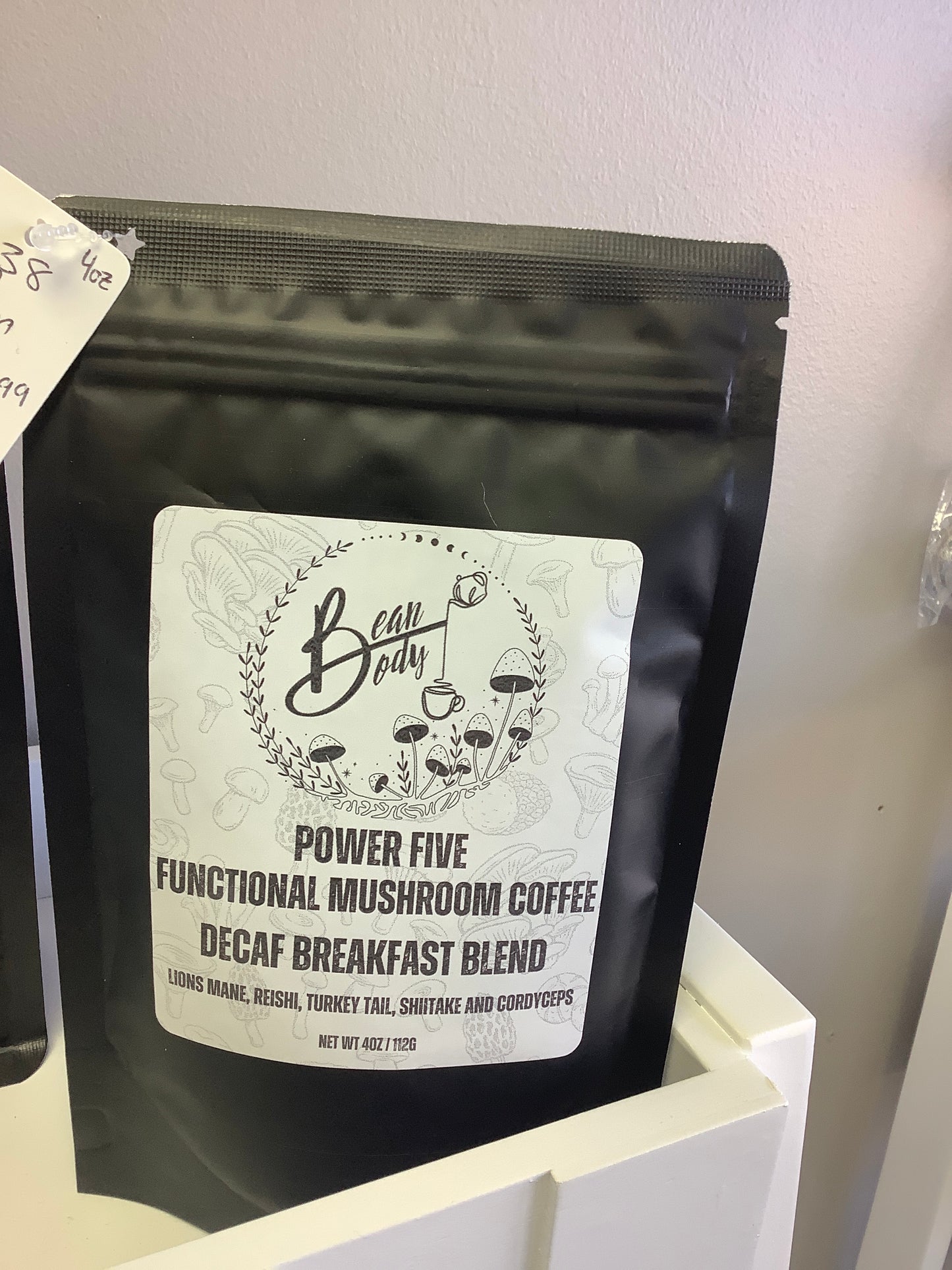 4oz Decaf Mushroom Coffee