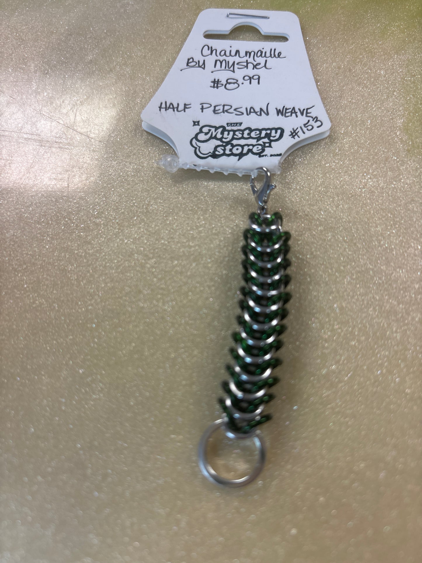 Chainmaille keychain
