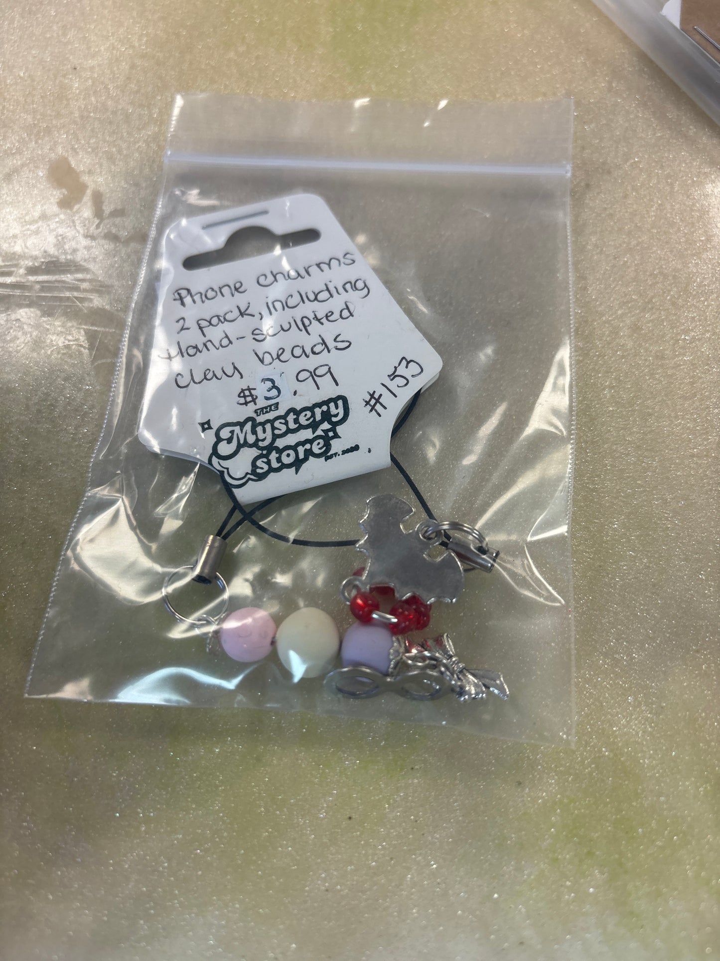 Phone charms- 2pk