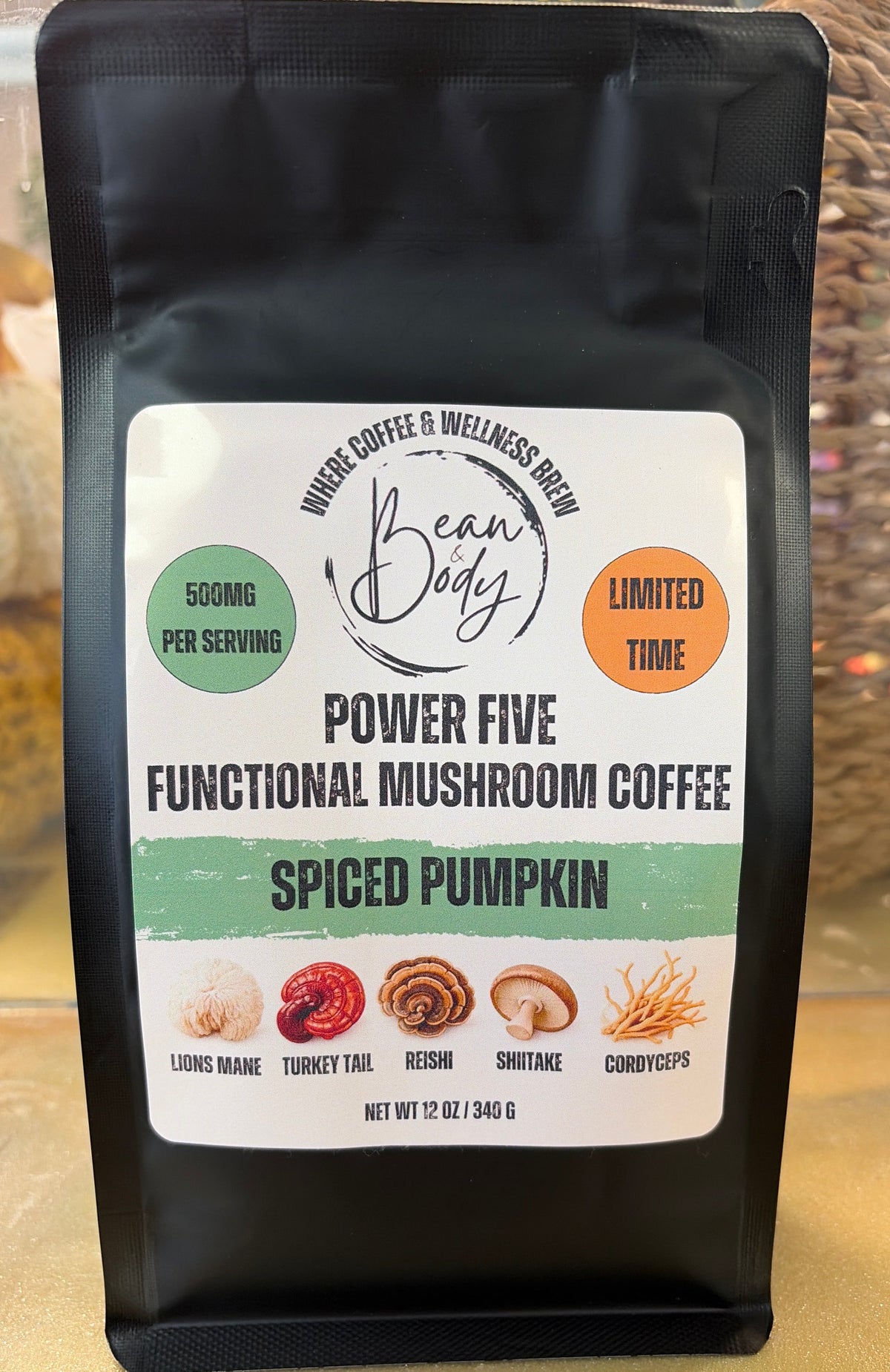 Functional Mushroom coffee