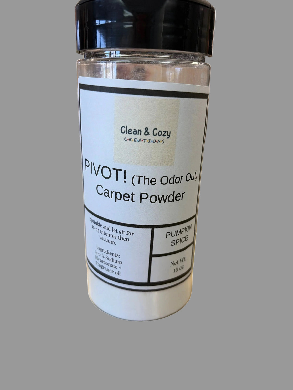 Clean & Cozy Creations PIVOT! (The Odor Out) Carpet Powder