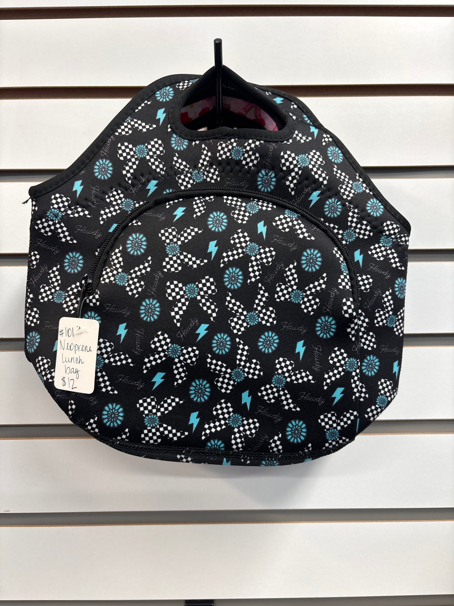Neoprene lunch bag