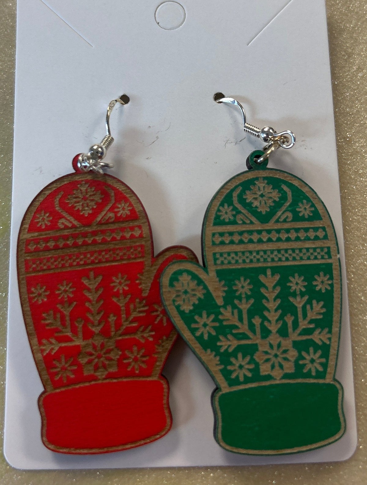 Christmas Earrings by BGB Creations