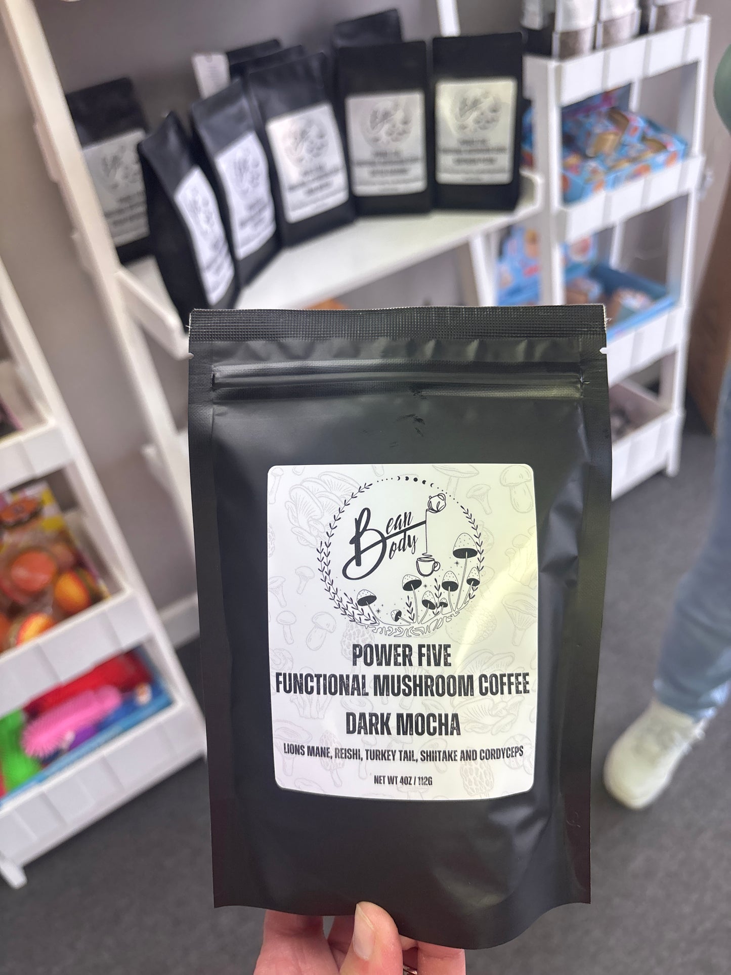 4oz functional mushroom coffee