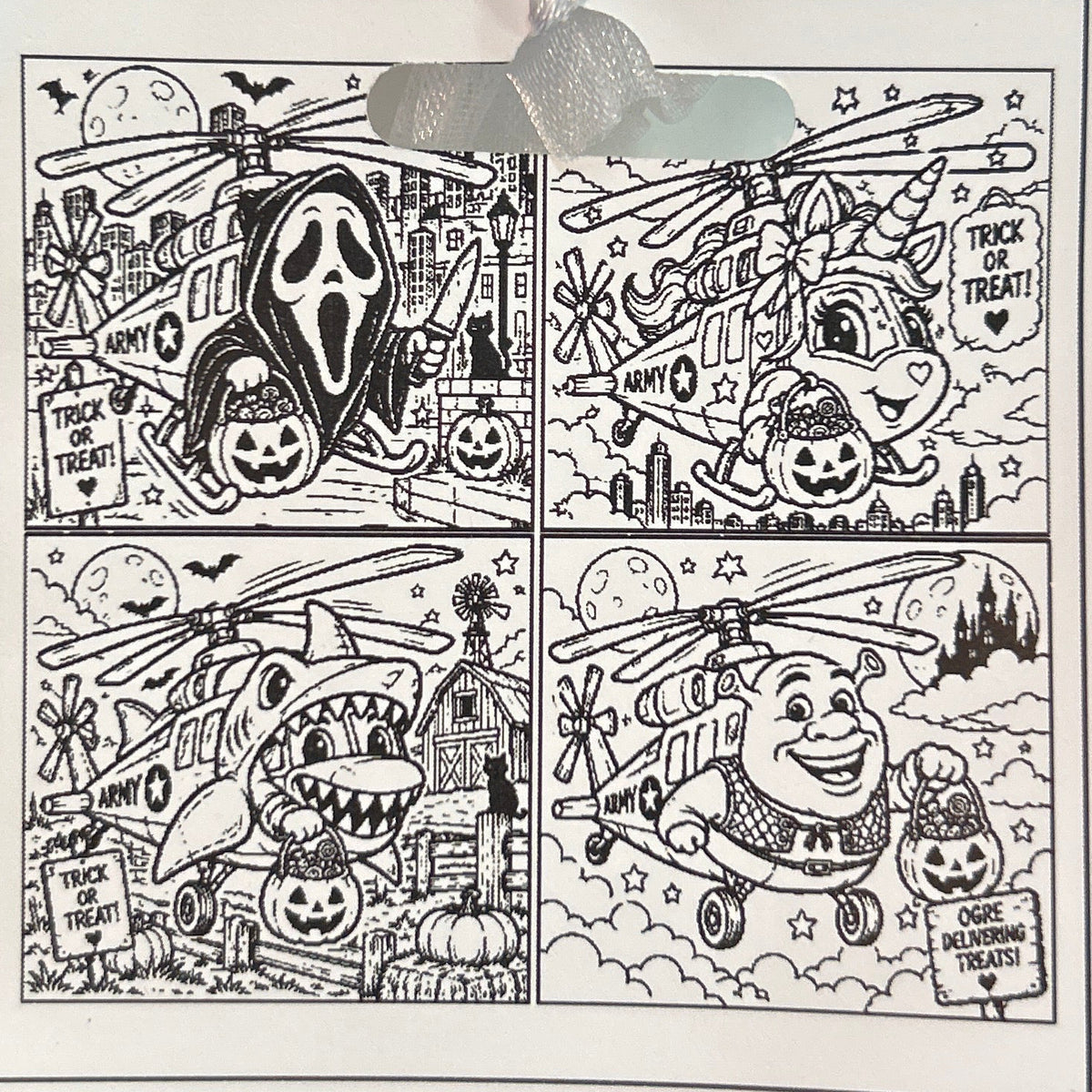 Halloween Coloring Kit