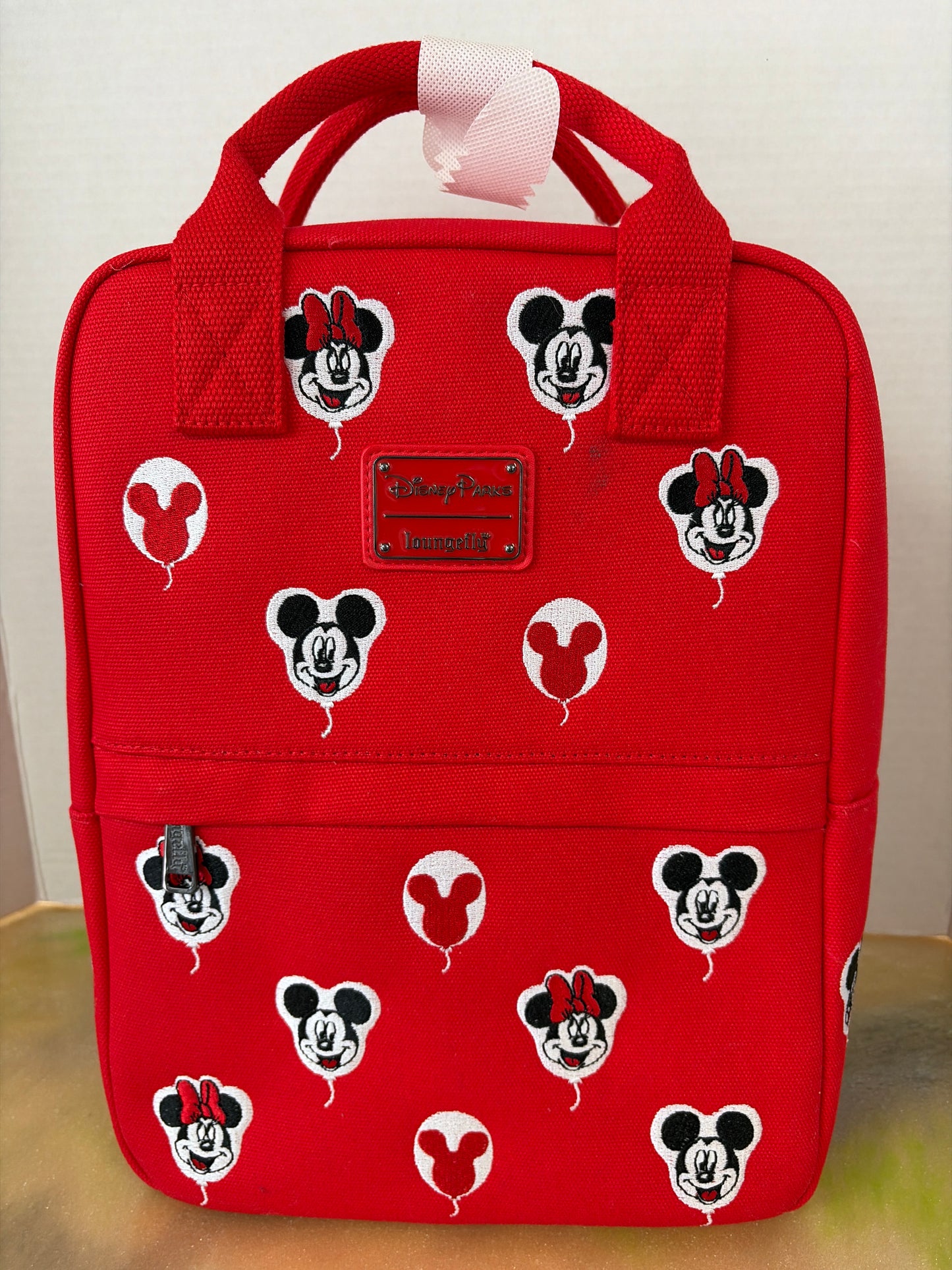 Red Mickey/Minnie Parks loungefly bag