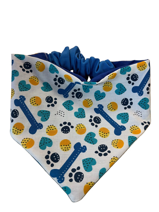 Clean & Cozy Creations Scrunchie dog bandanna