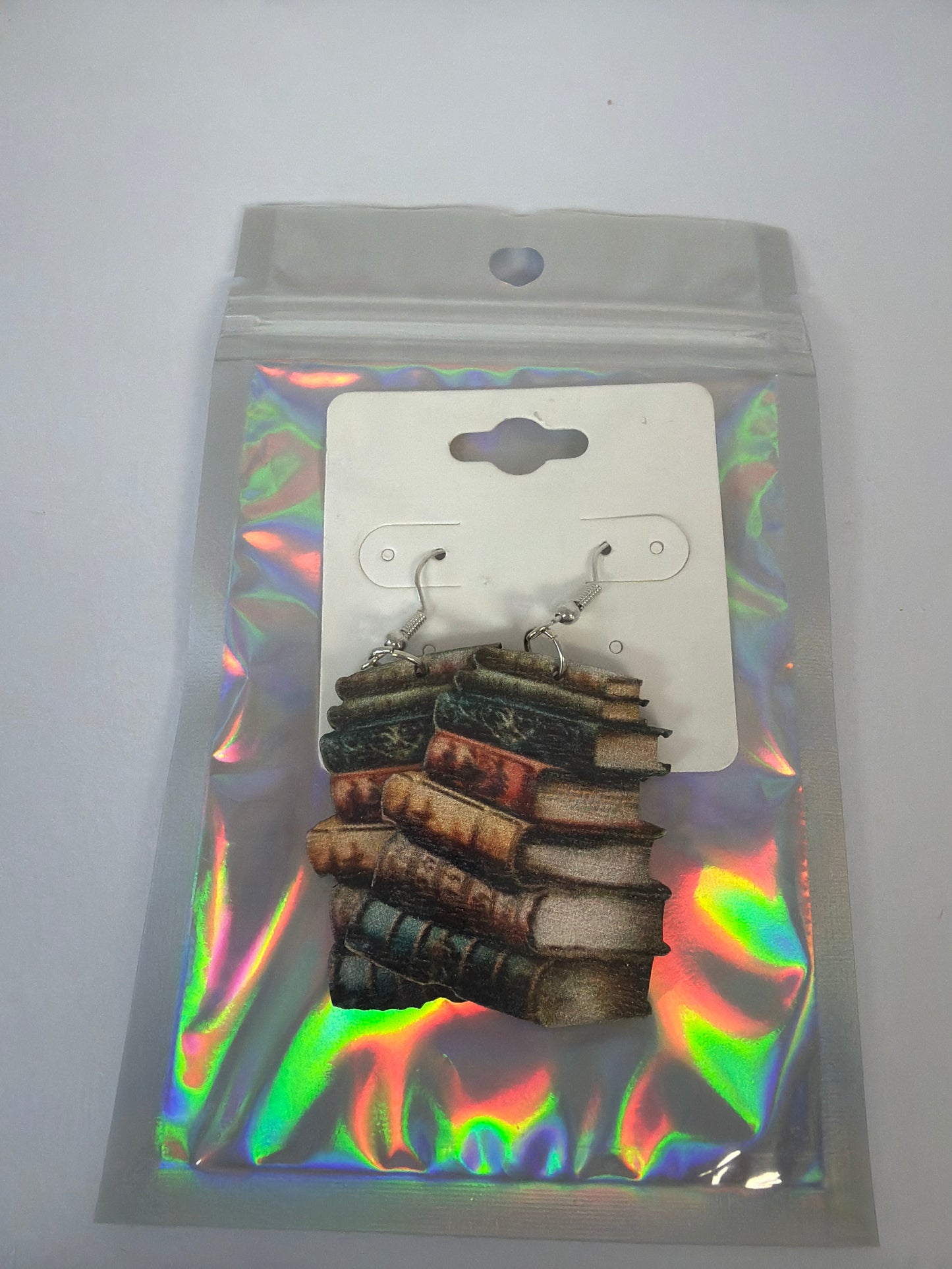 Bookish earrings