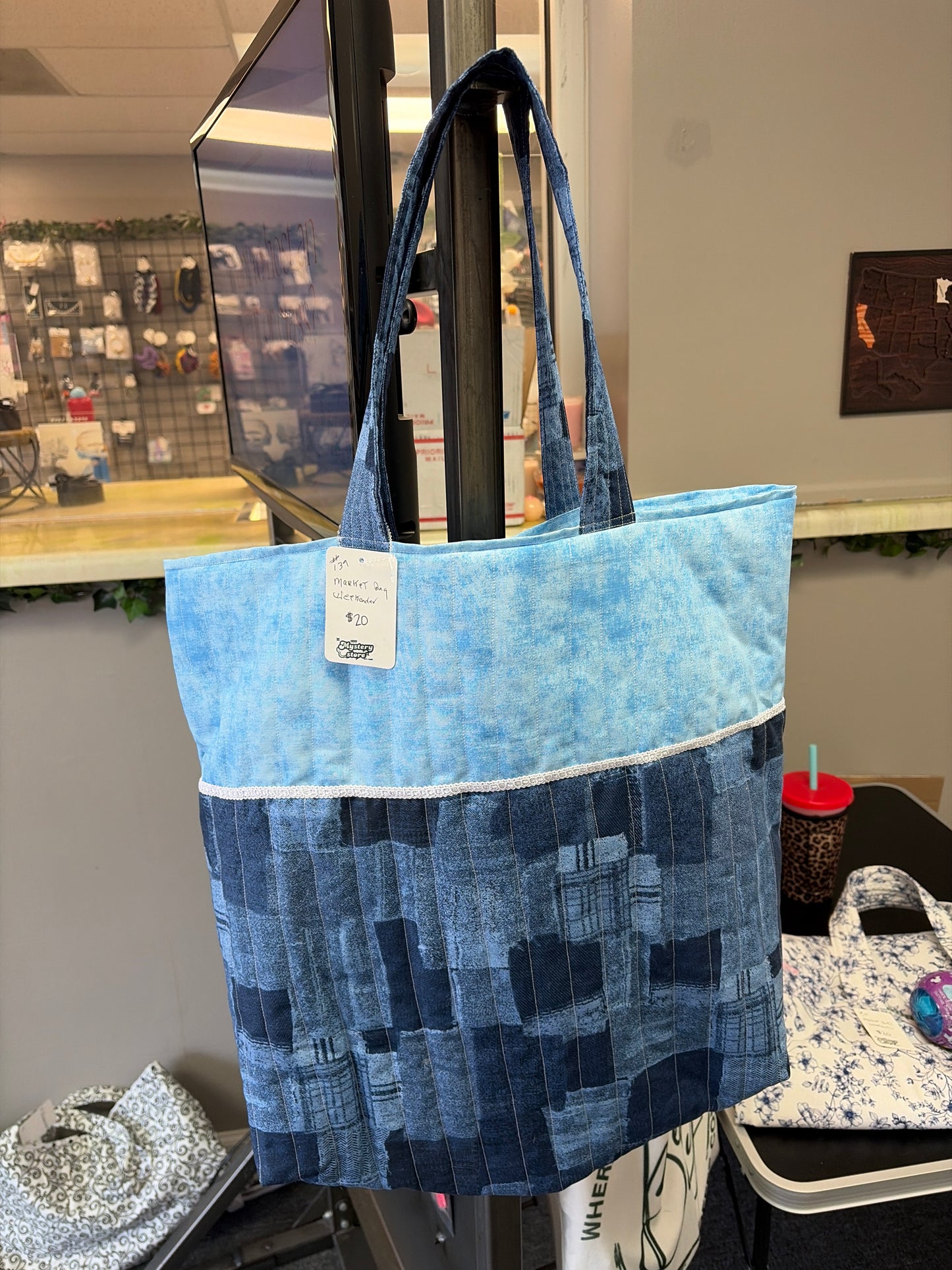 Reversible Weekender/market tote