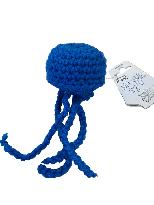 Mini crochet jellyfish