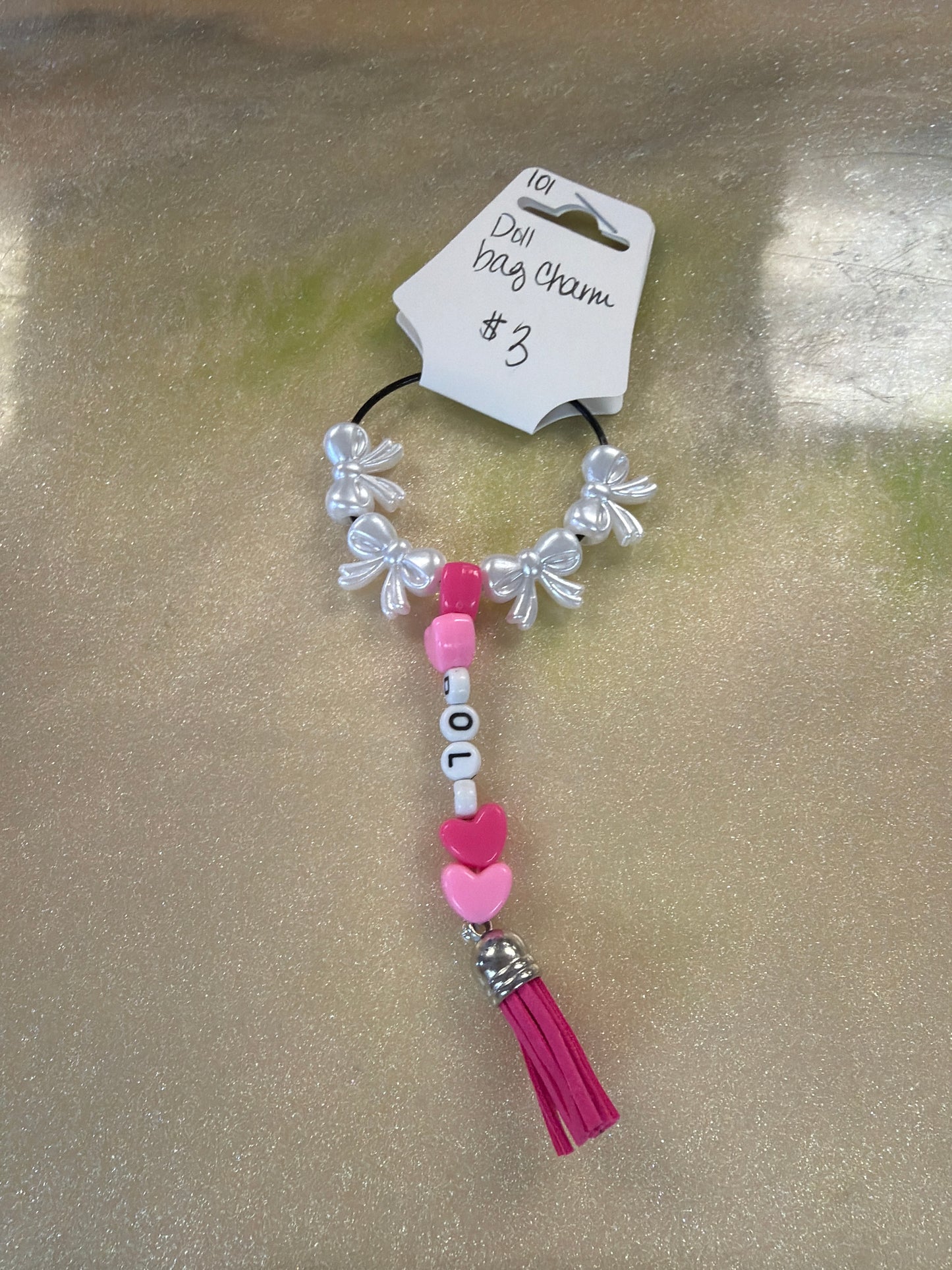 Doll bag charm