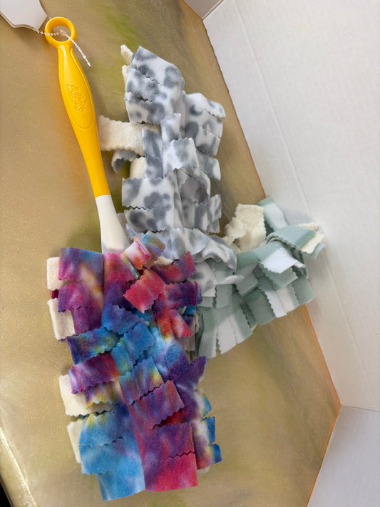 Reusable duster with two refills