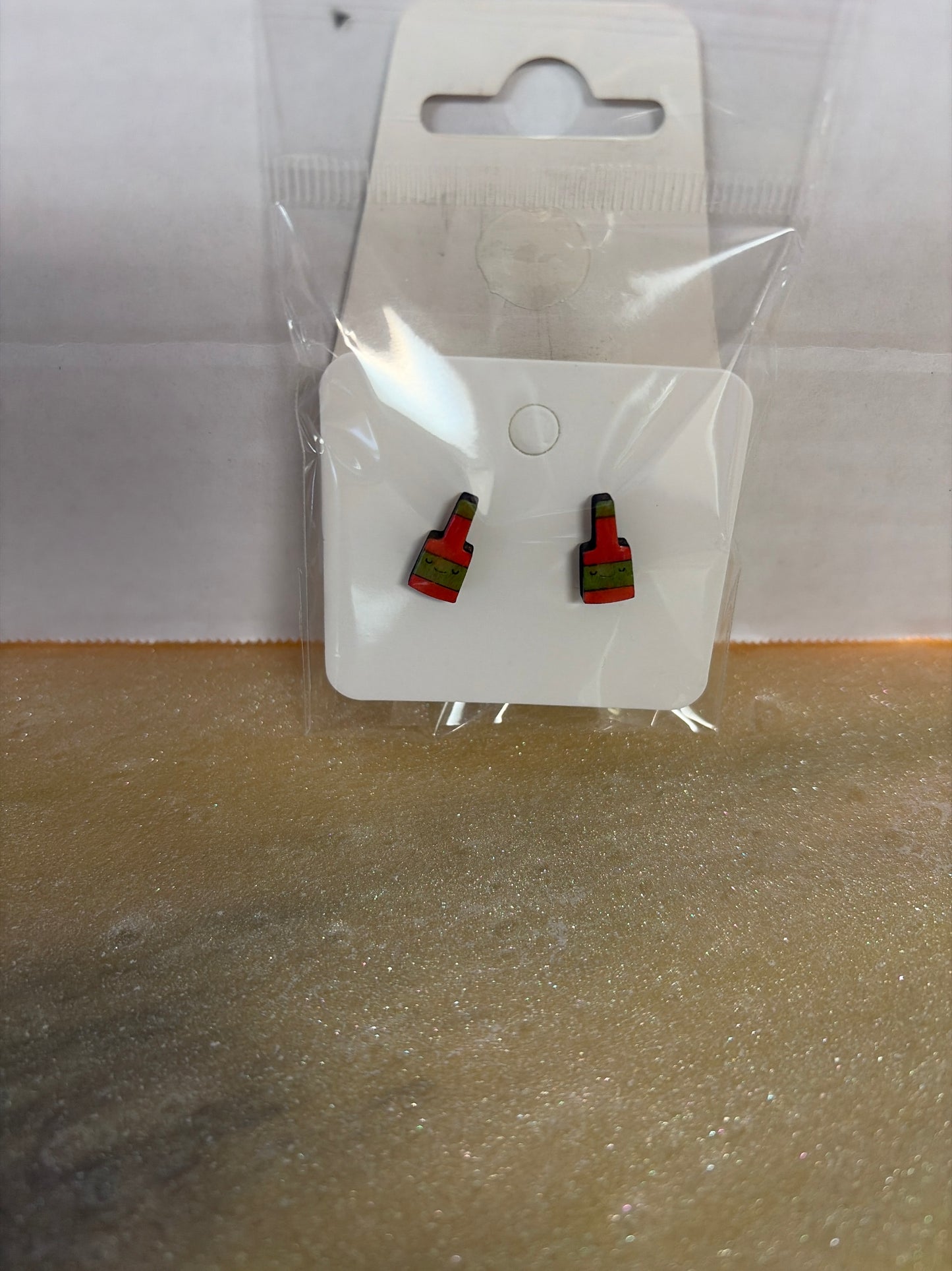 Character earrings