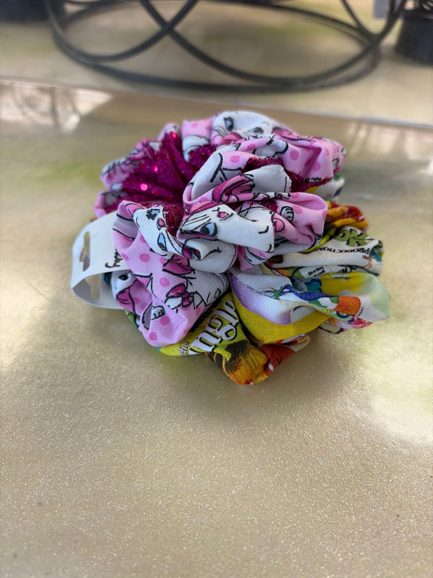 Handmade Disney scrunchies ￼2-pk