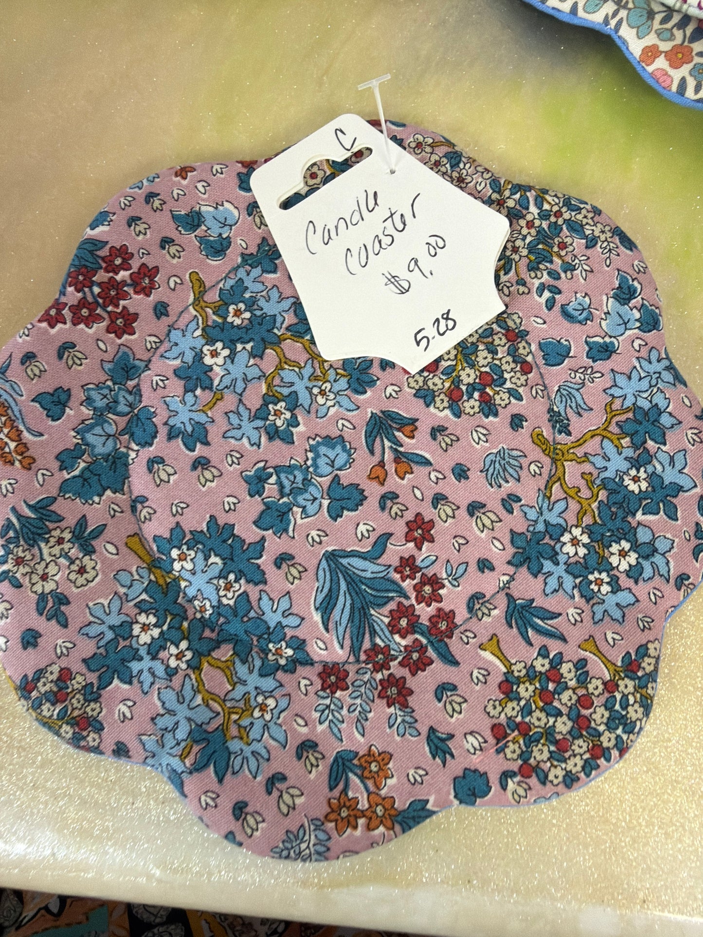 Candle coaster