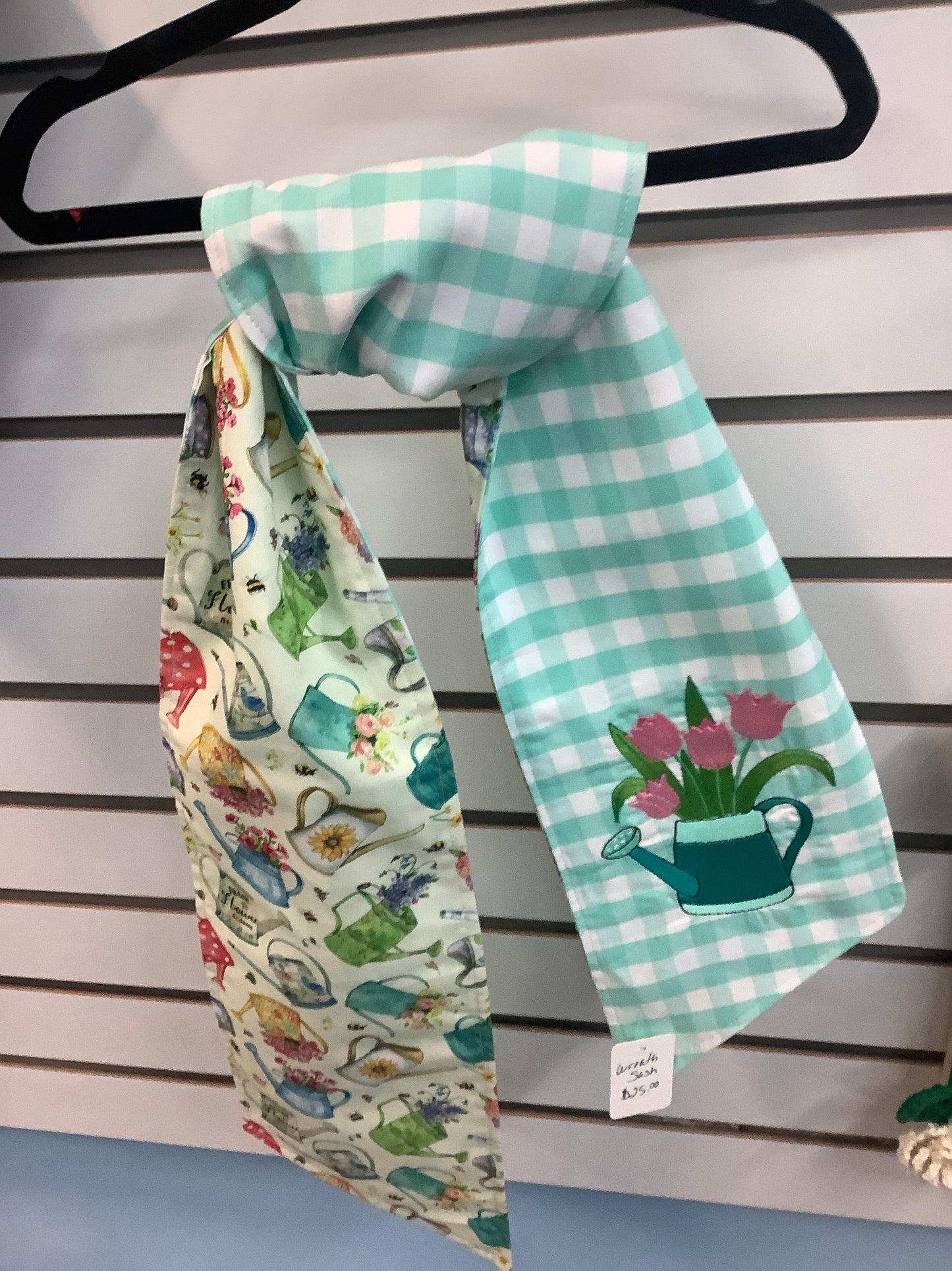 Wreath sash