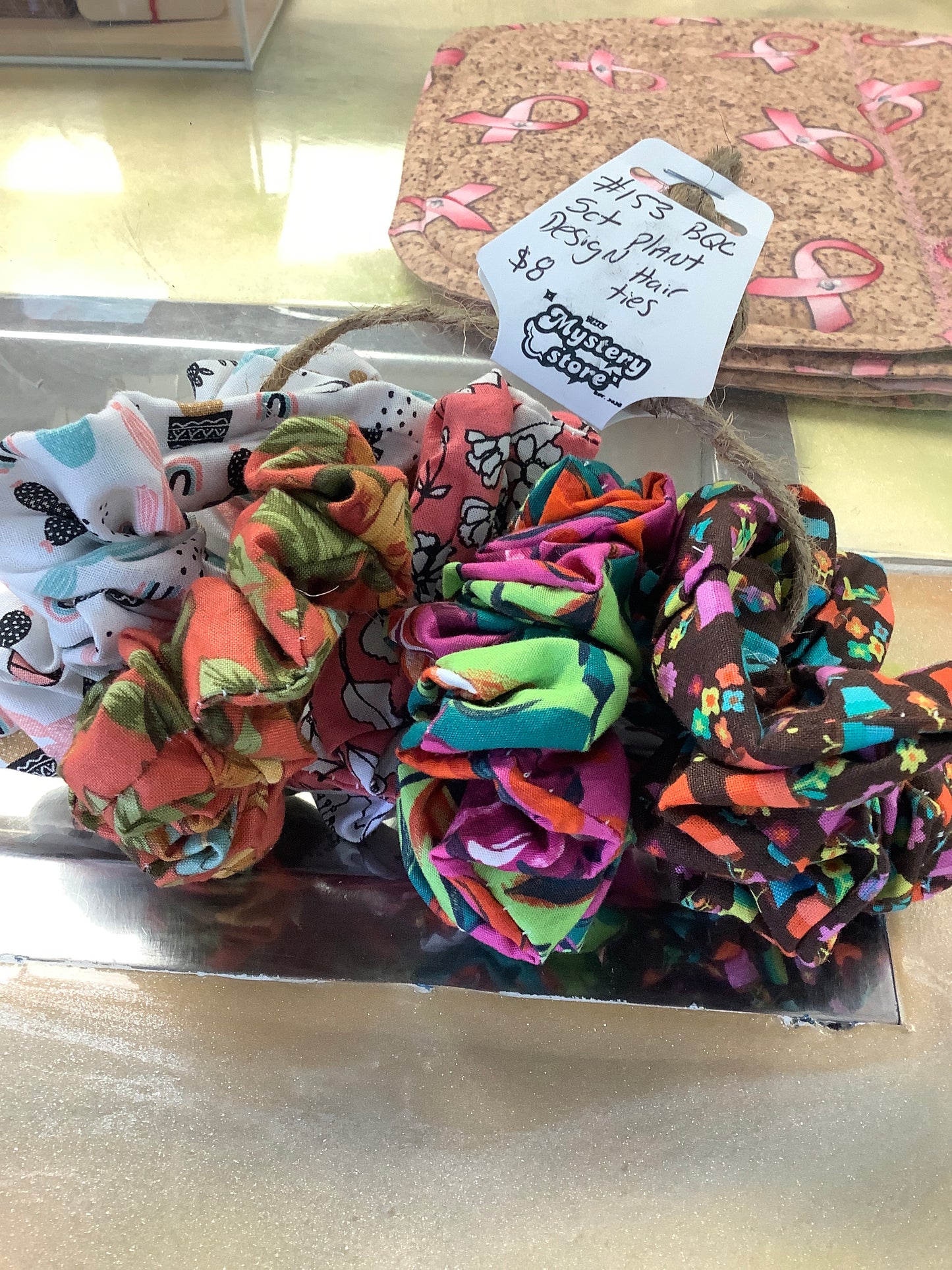 Handmade Hair ties 5 pk