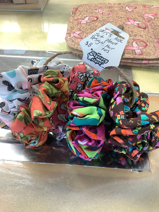 Handmade Hair ties 5 pk