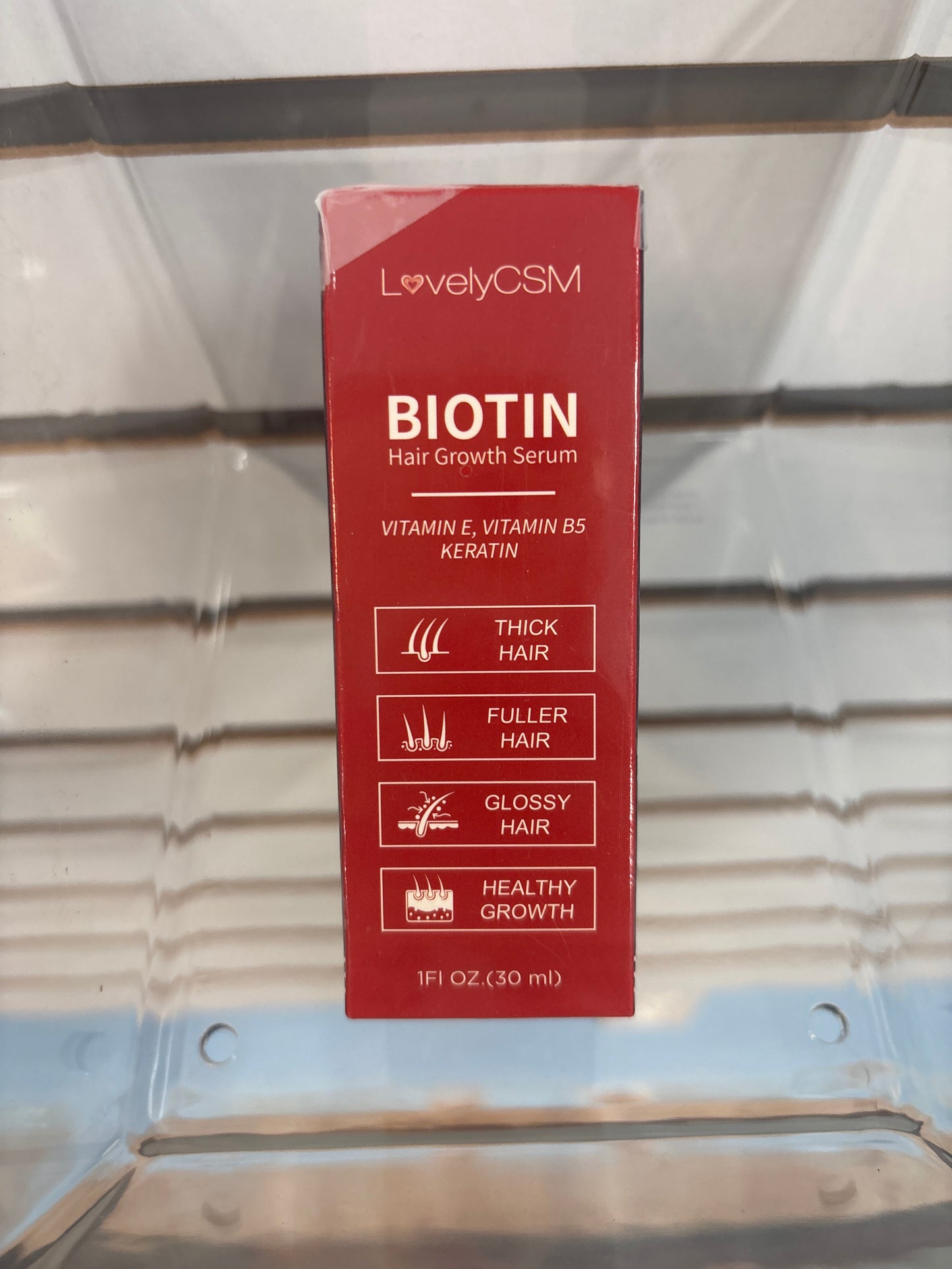 Biotin hair growth serum