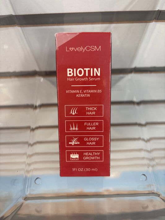 Biotin hair growth serum
