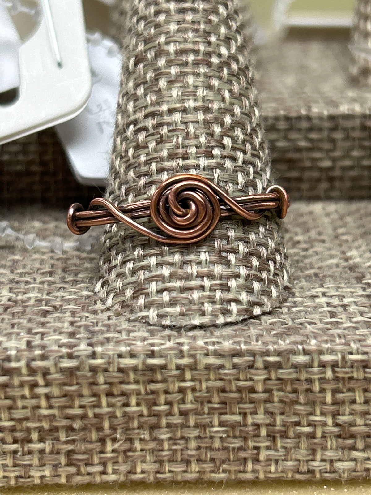 Mel’s Tangled Willow Copper Wire Rings