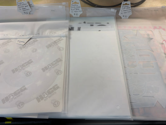 Mystery transfer packs