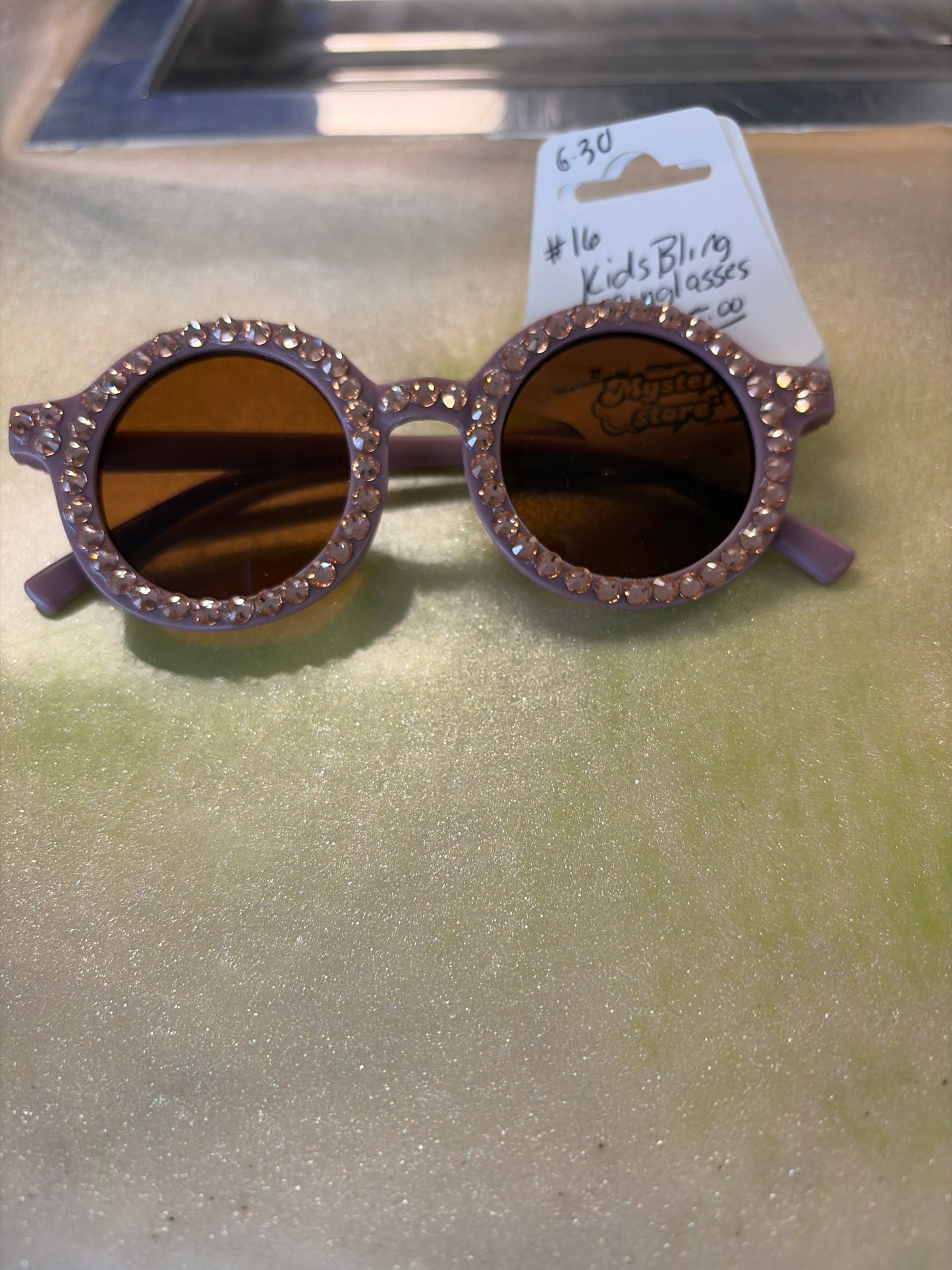 Kids bling sunglasses ￼