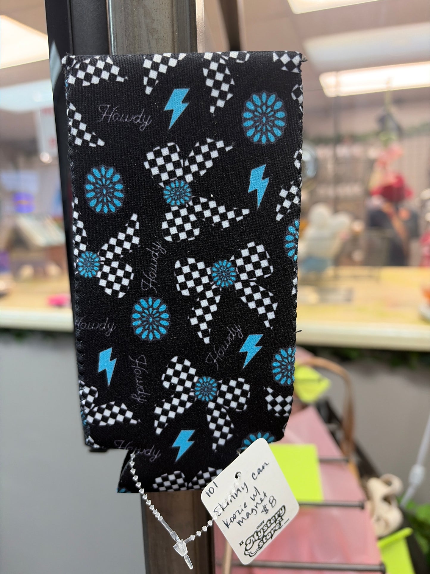 Skinny can Koozie with magnet