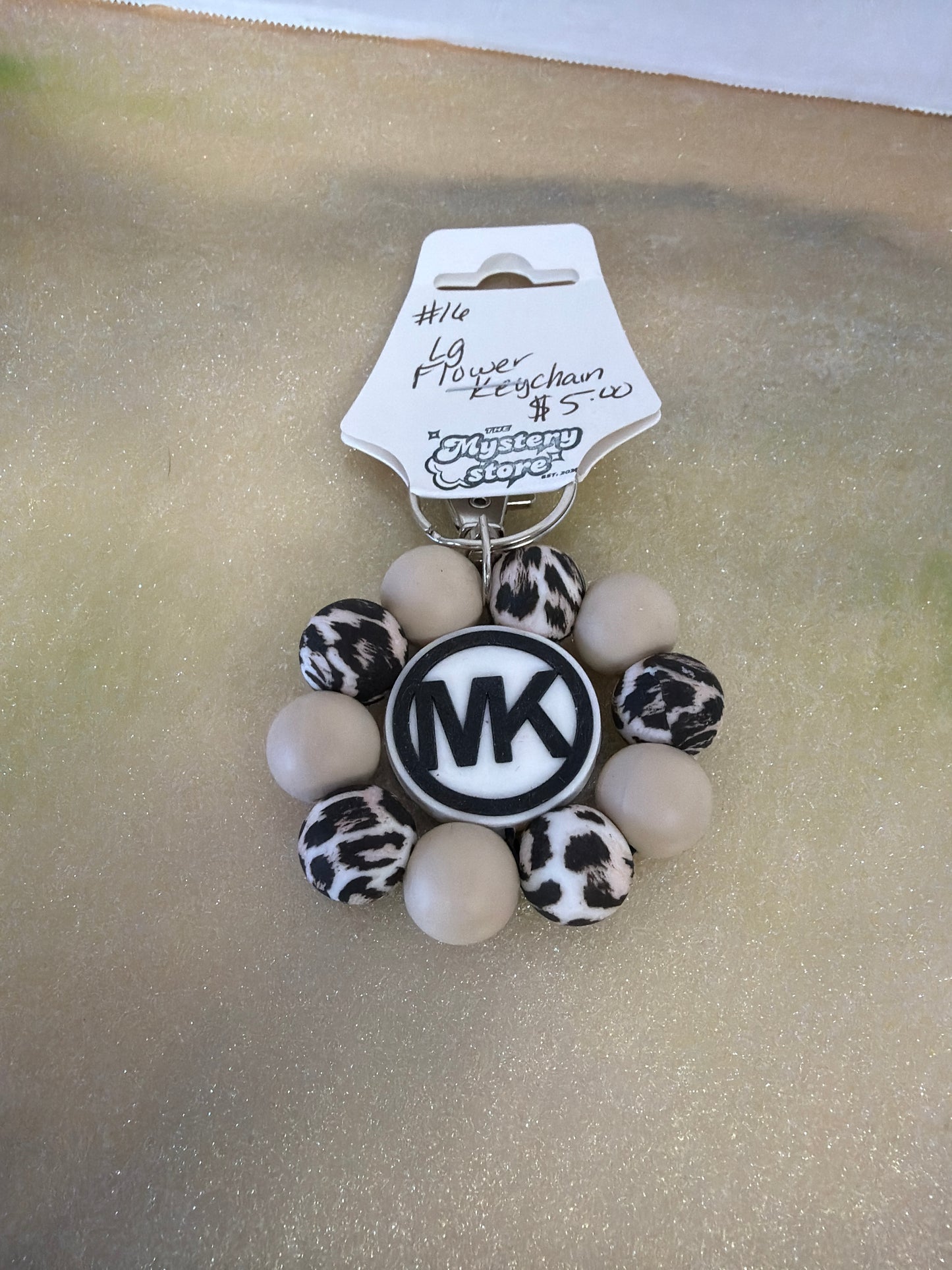 Flower keychain