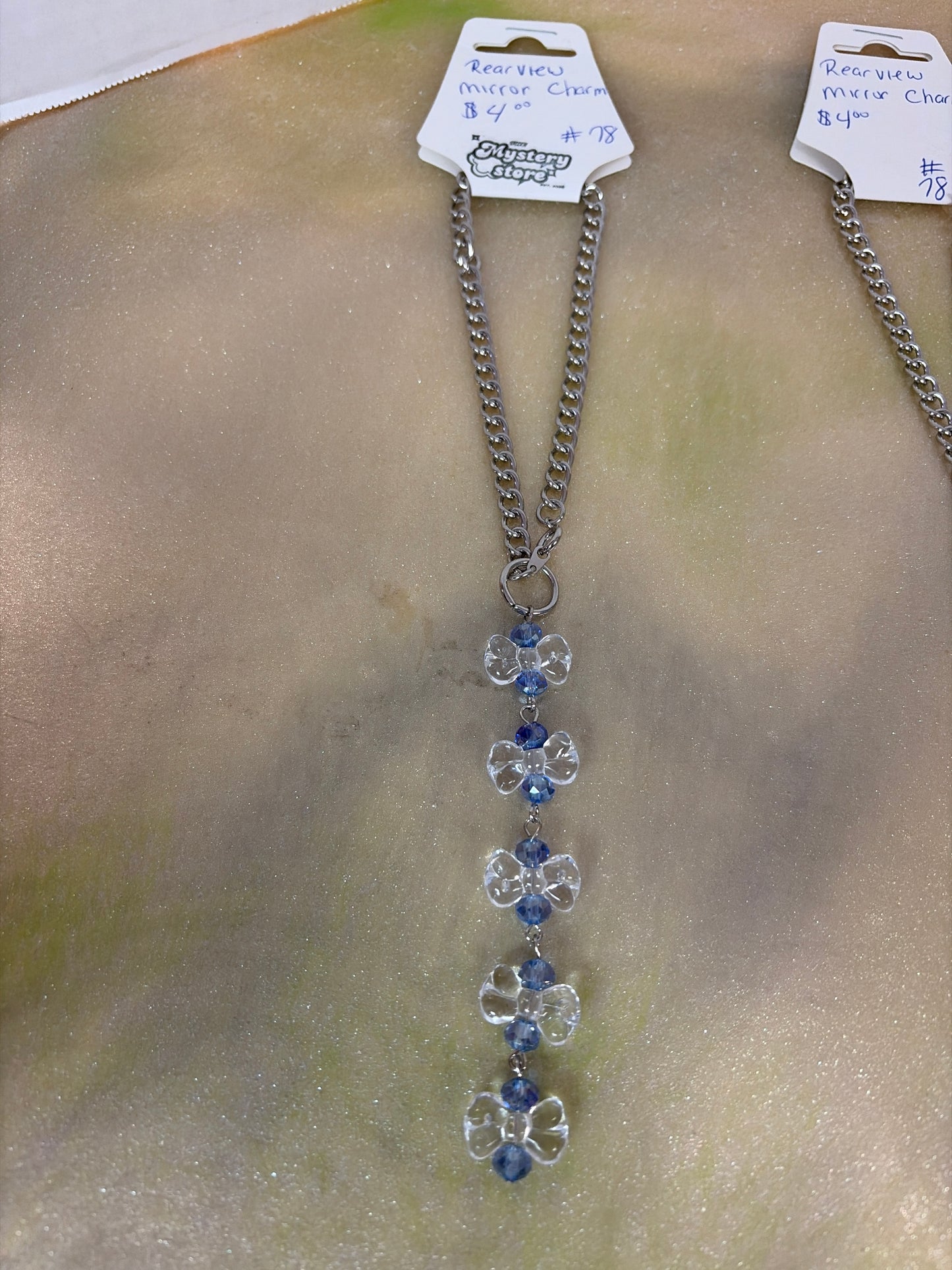 Rear view mirror charm