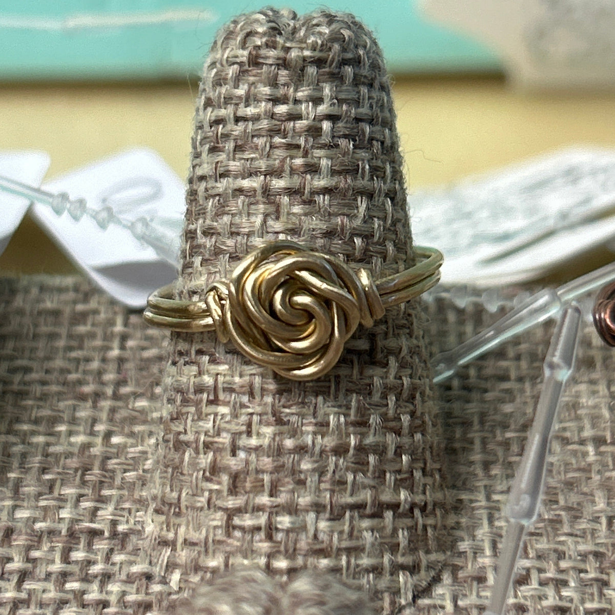 Mel’s Tangled Willow Copper Wire Rings