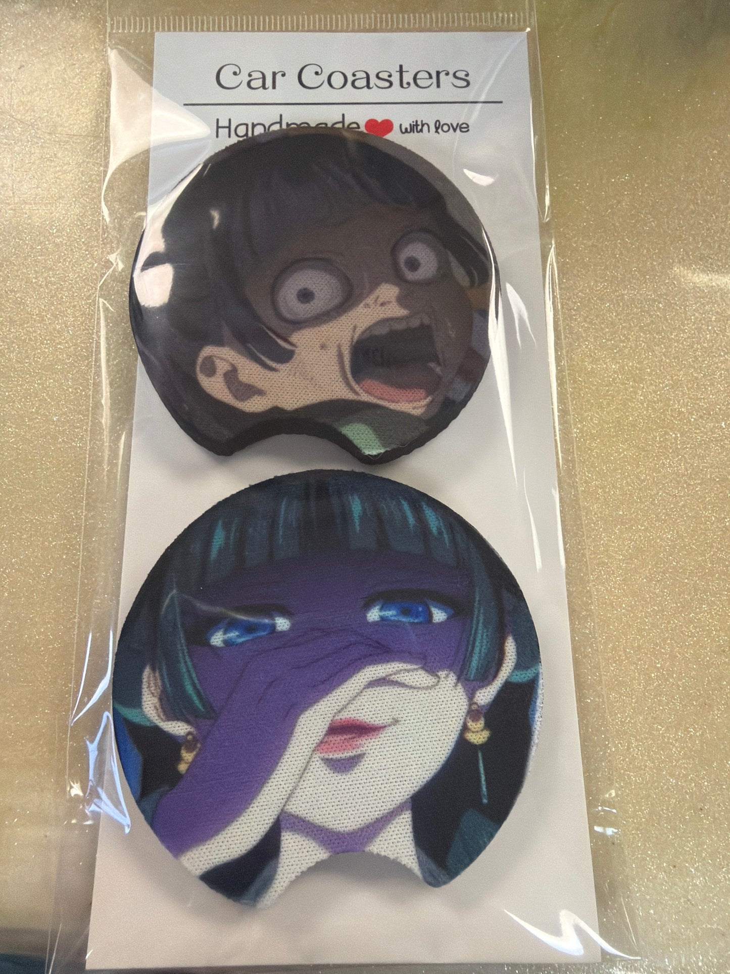 Car Coasters 2pk