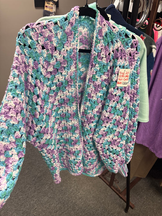 Size 20 Hexi cardi