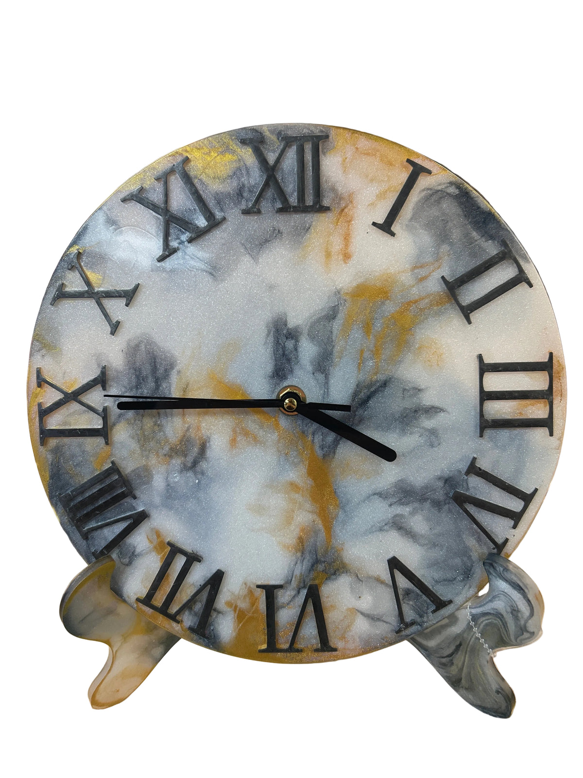 Resin Clock With Stand by Simply Syran