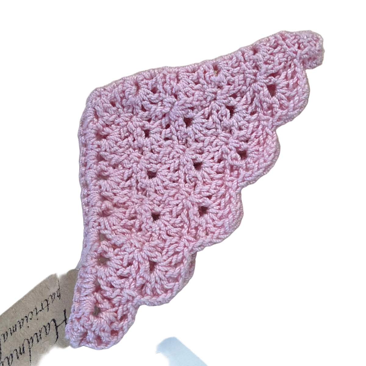 Patricia Malec handmade crochet corner bookmark