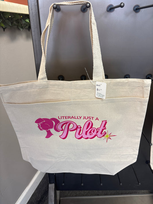 Pilot tote bag