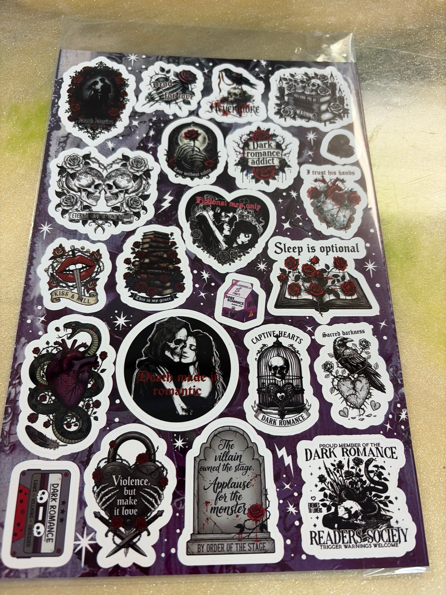 Sticker sheet