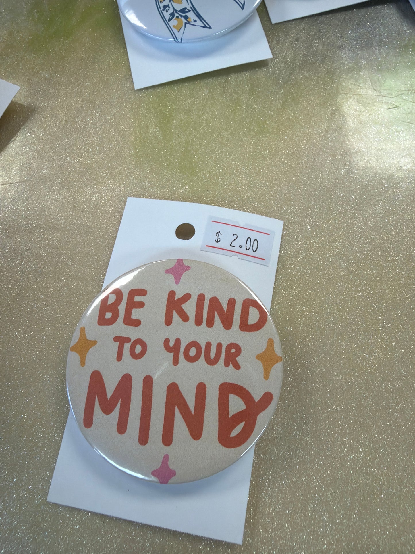 Button pin
