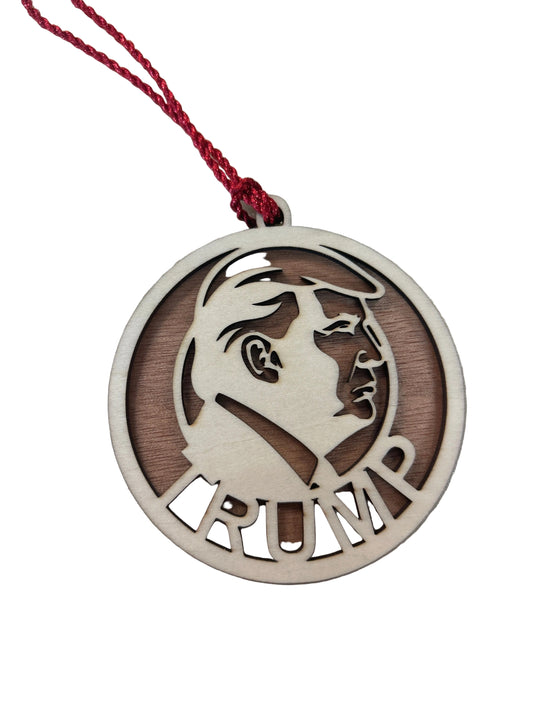 Trump Christmas Ornament