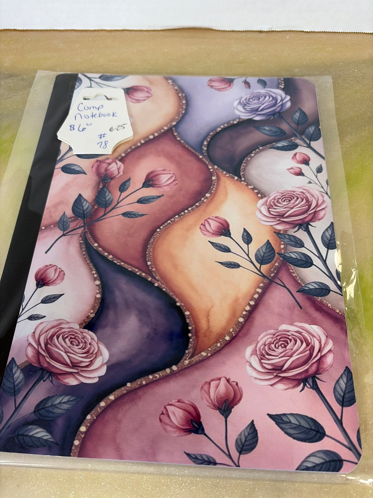 Handmade composition notebook